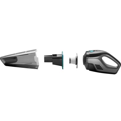 Concept VP4350 - Handstofzuiger nat- en droog RISER 50W/7,4V 2200 mAh zwart