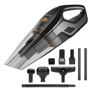 Concept VP4353-Handstofzuiger WET & DRY RISER EXTENSION 110W/18,5V 2200 mAh zwart