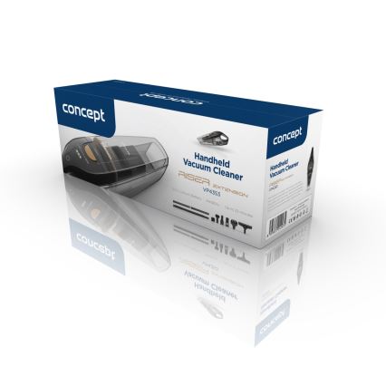 Concept VP4353-Handstofzuiger WET & DRY RISER EXTENSION 110W/18,5V 2200 mAh zwart