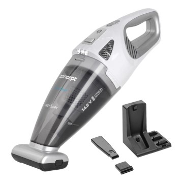 Concept VP4370 - Handstofzuiger WET & DRY PERFECT CLEAN 90W/14,8V 2200 mAh wit
