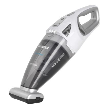 Concept VP4370 - Handstofzuiger WET & DRY PERFECT CLEAN 90W/14,8V 2200 mAh wit