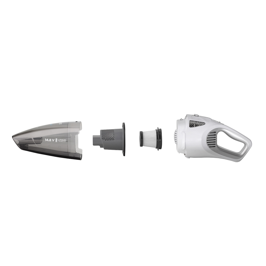 Concept VP4370 - Handstofzuiger WET & DRY PERFECT CLEAN 90W/14,8V 2200 mAh wit