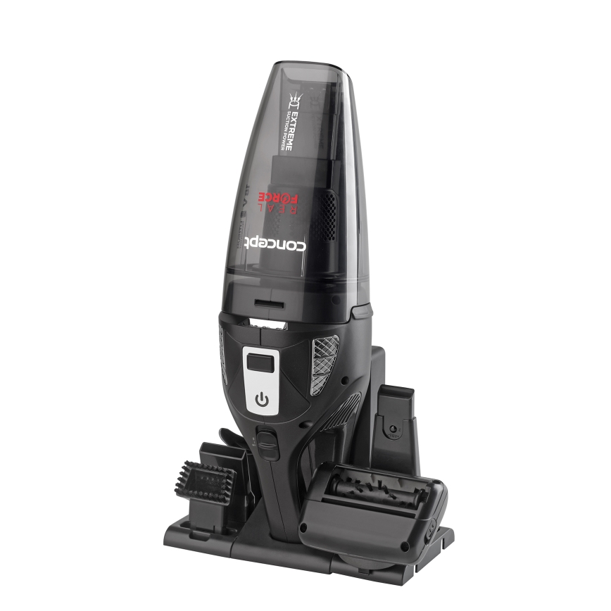 Concept VP4380 - Handstofzuiger REAL FORCE 110W/18,5V 2200 mAh zwart