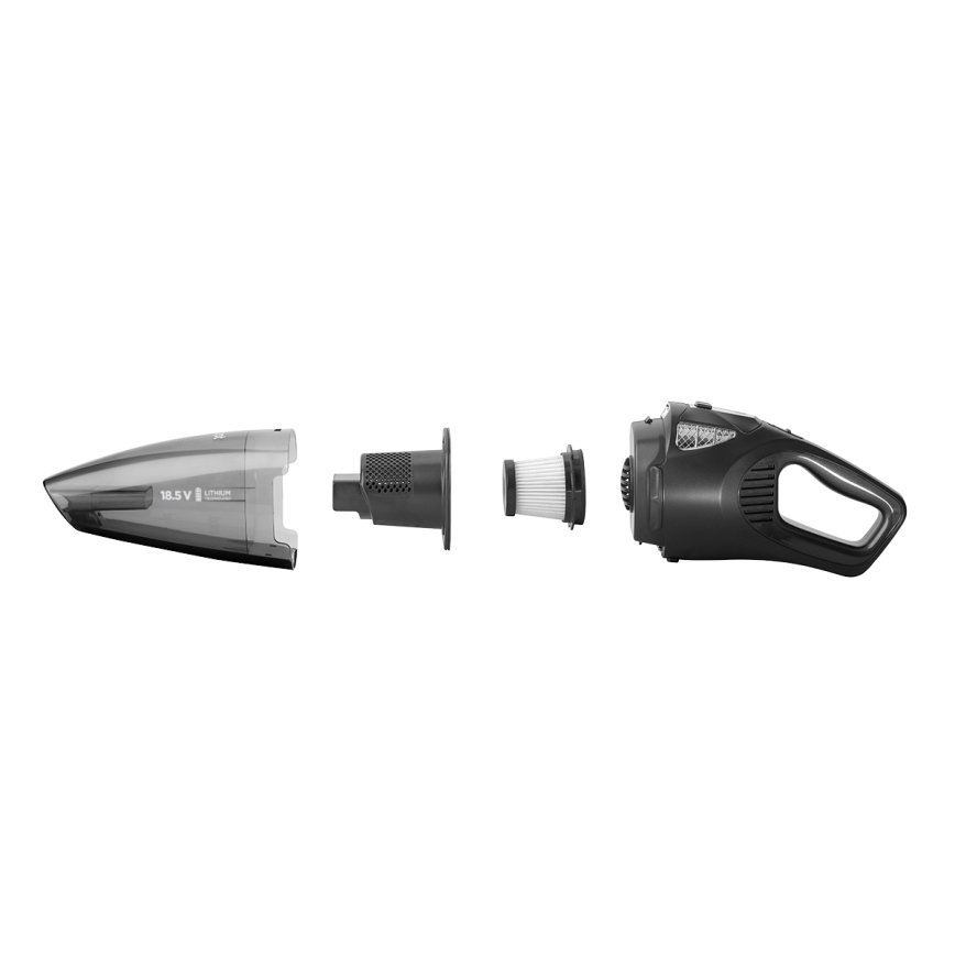 Concept VP4380 - Handstofzuiger REAL FORCE 110W/18,5V 2200 mAh zwart