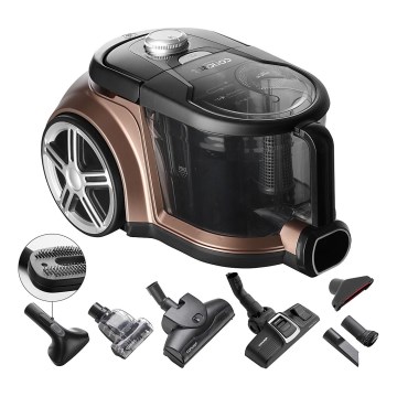 Concept VP5240N - Zakloze stofzuiger 4A RADICAL PET EXPERT 2,5 l 800W/230V brons