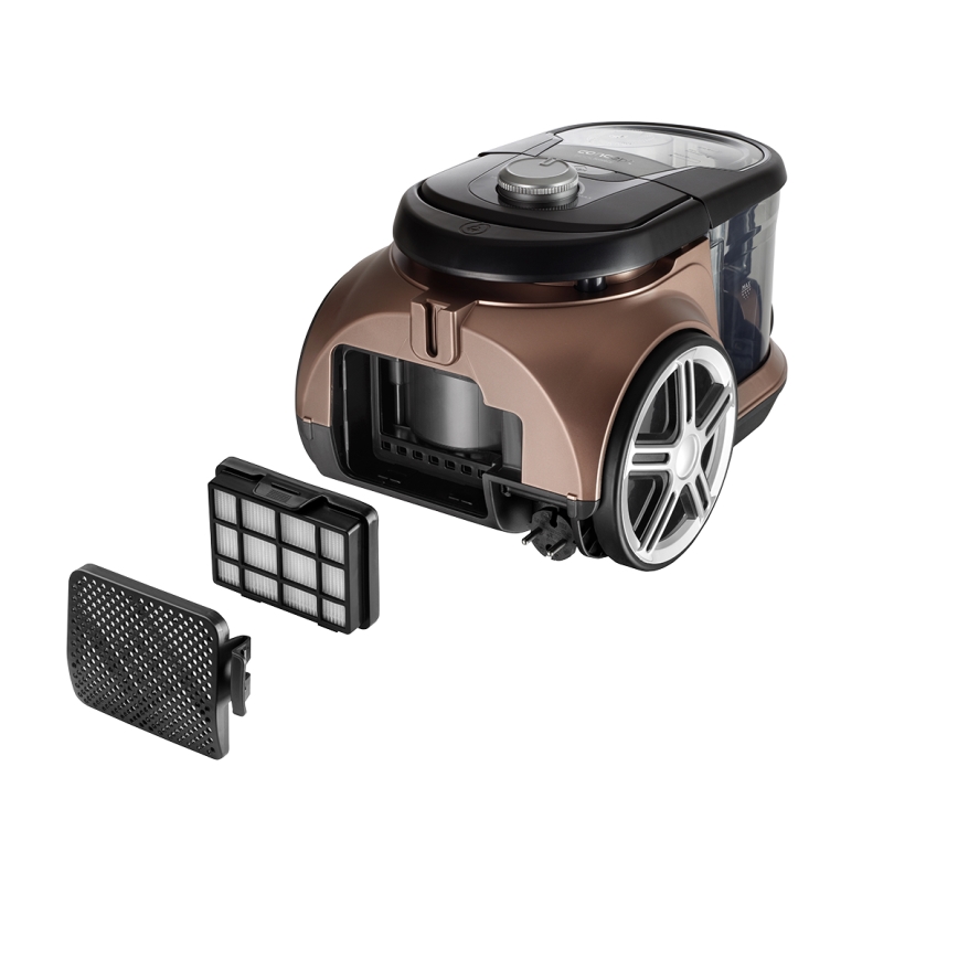 Concept VP5240N - Zakloze stofzuiger 4A RADICAL PET EXPERT 2,5 l 800W/230V brons
