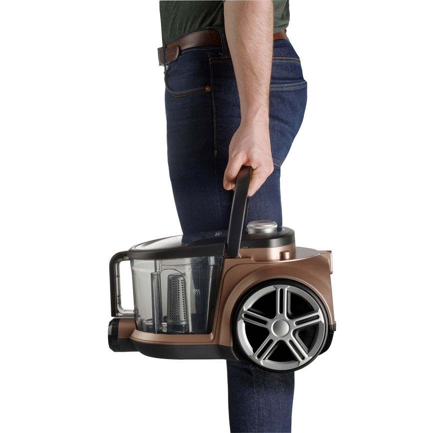 Concept VP5240N - Zakloze stofzuiger 4A RADICAL PET EXPERT 2,5 l 800W/230V brons