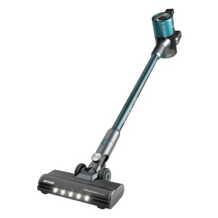 Concept VP6045 - 2-in-1 steel- en handstofzuiger ICONIC SUCTION PRO 450W/29,6V 2500 mAh blauw