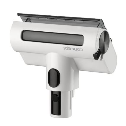 Concept VP6125 - 2-in-1 steel- en handstofzuiger ICONIC Comfort Telescope 400W/29,6V 2000 mAh wit