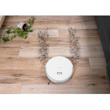 Concept VR4050 - Slimme 2-in-1 robotstofzuiger met dweil OPTIMUS AQUA PRO LASER 3D 600W/230V 5200 mAh Wi-Fi wit