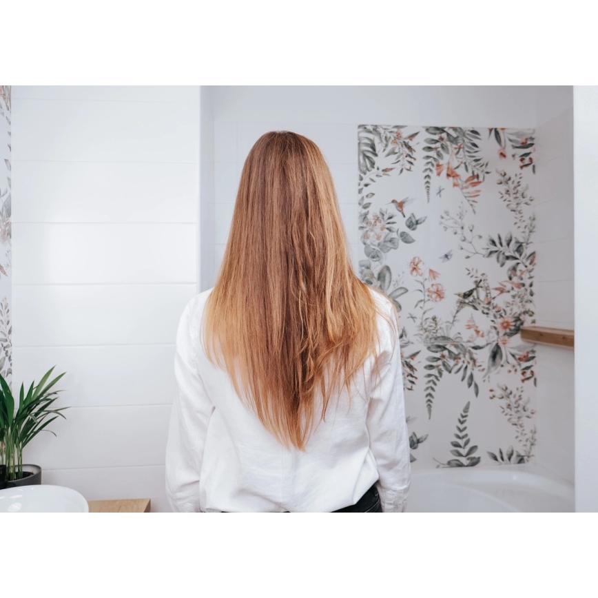 Concept VZ2110 - Stijltang GLAM STYLE 48W/230V wit/roségoud