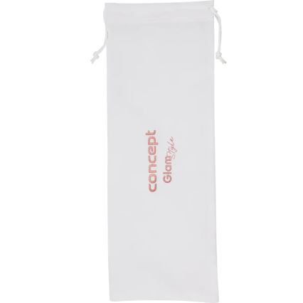 Concept VZ2110 - Stijltang GLAM STYLE 48W/230V wit/roségoud