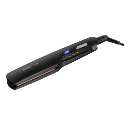 Concept VZ6010 - Stoom stijltang met LED-display ELITE STEAM BOOST 54W/230V zwart