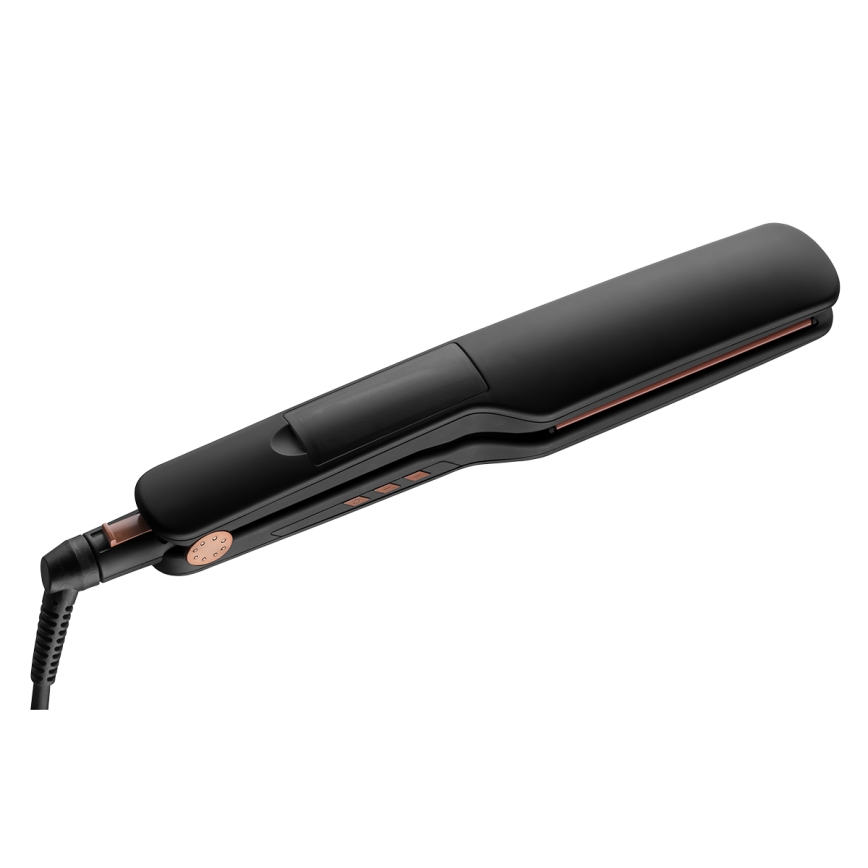 Concept VZ6010 - Stoom stijltang met LED-display ELITE STEAM BOOST 54W/230V zwart
