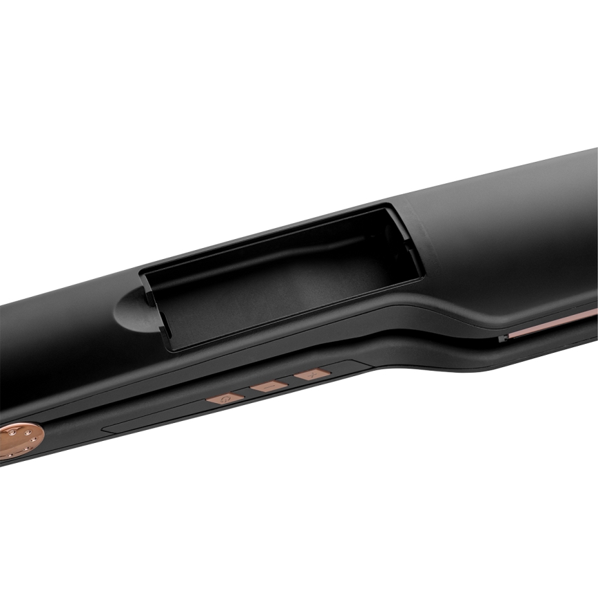 Concept VZ6010 - Stoom stijltang met LED-display ELITE STEAM BOOST 54W/230V zwart