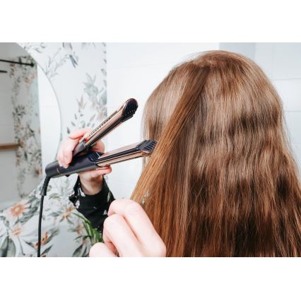 Concept VZ8100 - PROFI CARE professionele stijltang 60W/230V blauw/goud