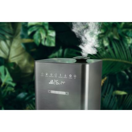 Concept ZV2021- Luchtbevochtiger met aromadiffuser PERFECT AIR SMART 4,6 l 110W/230V Wi‑Fi antraciet + afstandsbediening