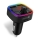 CONNECT IT CCC-9090-BK - LED RGB FM-autozender met handsfreefunctie zwart