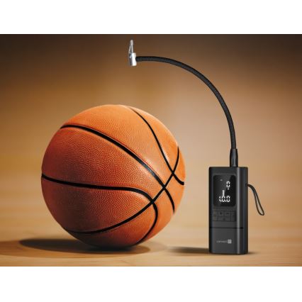 CONNECT IT CFF-4500-BK - Digitale draagbare compressor AirFlow 80W/6000 mAh zwart