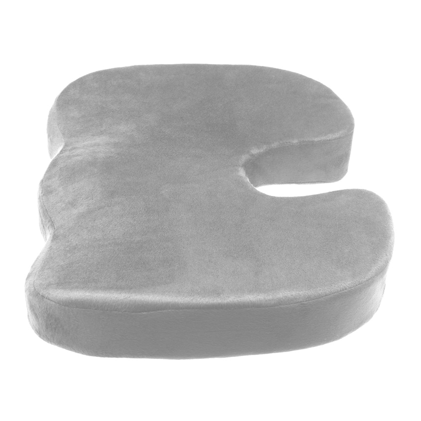 CONNECT IT CFH-5290-GY - Ergonomisch stoelkussen grijs