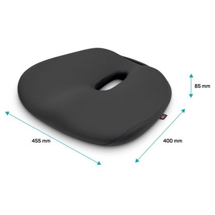 CONNECT IT CFH-5501-GY - Ergonomisch stoelkussen antraciet