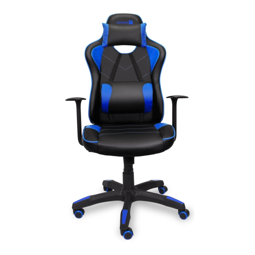 CONNECT IT CGC-0700-BL - Gaming stoel LeMans Pro zwart/blauw