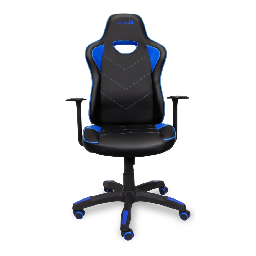CONNECT IT CGC-0700-BL - Gaming stoel LeMans Pro zwart/blauw