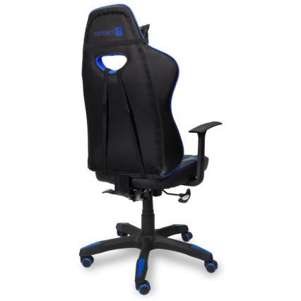CONNECT IT CGC-0700-BL - Gaming stoel LeMans Pro zwart/blauw
