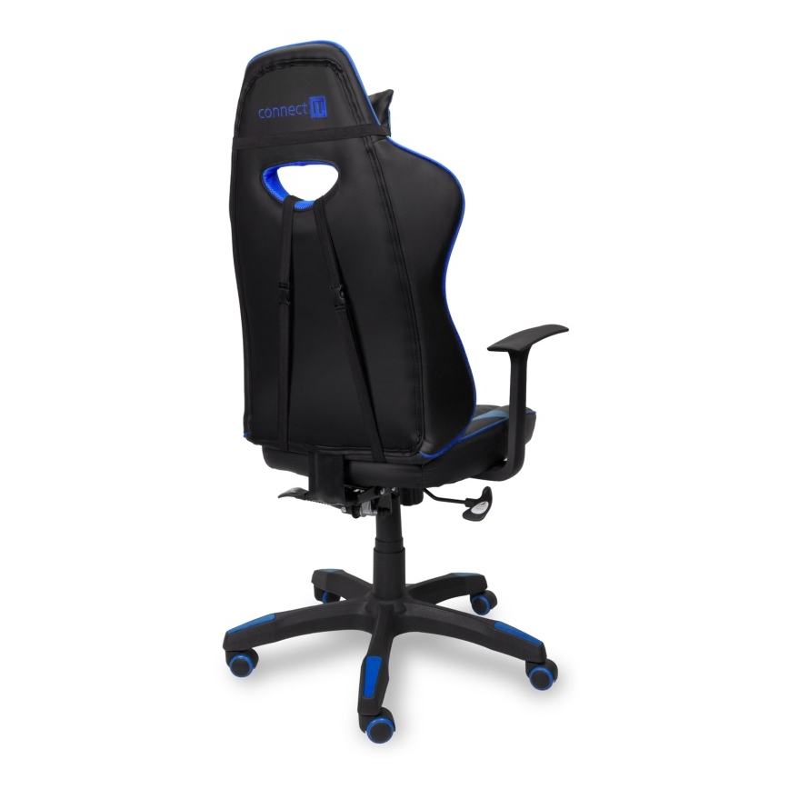 CONNECT IT CGC-0700-BL - Gaming stoel LeMans Pro zwart/blauw