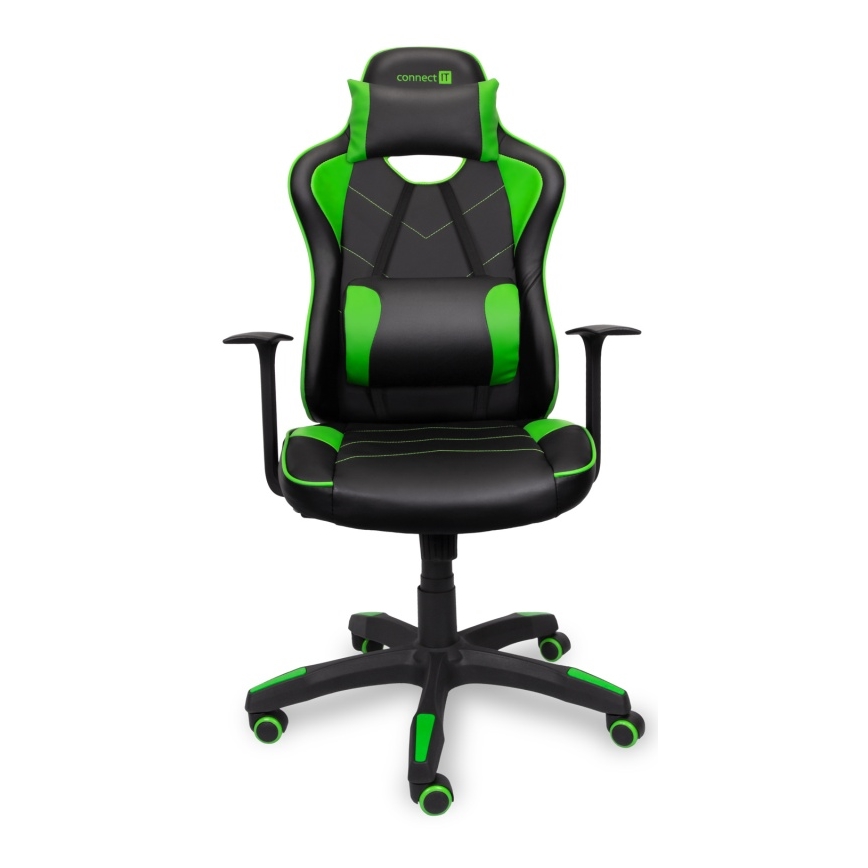 CONNECT IT CGC-0700-GR - Gaming stoel LeMans Pro zwart/groen