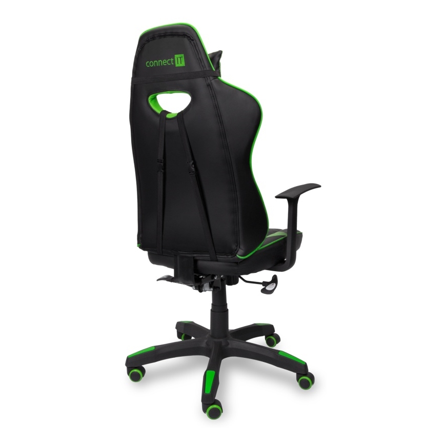 CONNECT IT CGC-0700-GR - Gaming stoel LeMans Pro zwart/groen