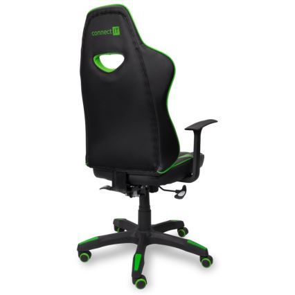 CONNECT IT CGC-0700-GR - Gaming stoel LeMans Pro zwart/groen