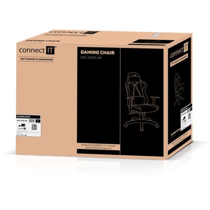 CONNECT IT CGC-0700-GR - Gaming stoel LeMans Pro zwart/groen