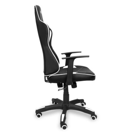 CONNECT IT CGC-0700-WH - Gaming stoel LeMans Pro zwart/wit