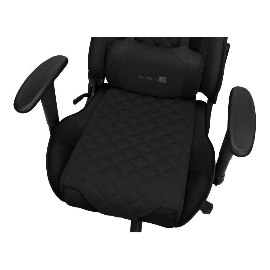 CONNECT IT CGC-1200-BK - Gaming stoel Monaco Pro zwart