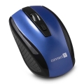 CONNECT IT CI-1225 - Draadloze muis 800/1200/1600 DPI 2xAAA zwart/blauw