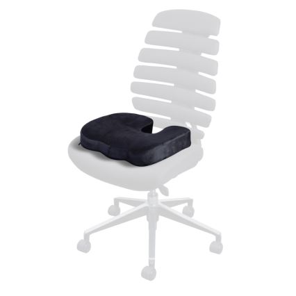 CONNECT IT CI-528 - Ergonomisch stoelkussen zwart