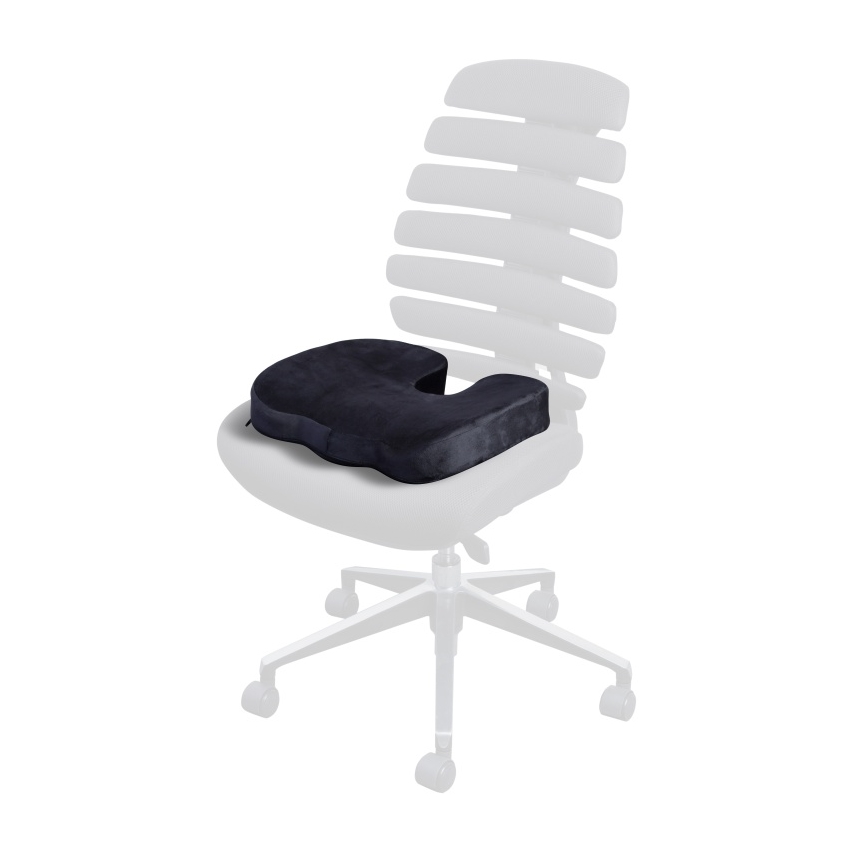 CONNECT IT CI-528 - Ergonomisch stoelkussen zwart