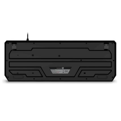 CONNECT IT CKB-3530-DD - LED RGB Bedraad gamingtoetsenbord met CZ/SK-lokalisatie zwart