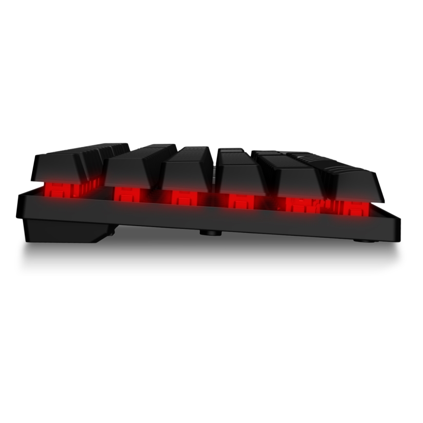 CONNECT IT CKM-3200-CS - LED RGB Bedraad gamingtoetsenbord en gamen muis 1200/1800/2400/3600 DPI met CZ/SK-lokalisatie zwart