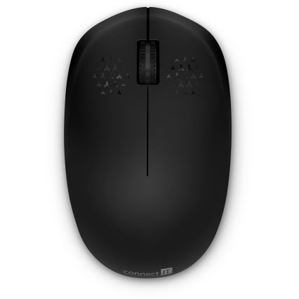 CONNECT IT CKM-4500-CS - Draadloos toetsenbord en muis 1000 DPI met CZ/SK-lokalisatie 1xAAA + 1xAA zwart
