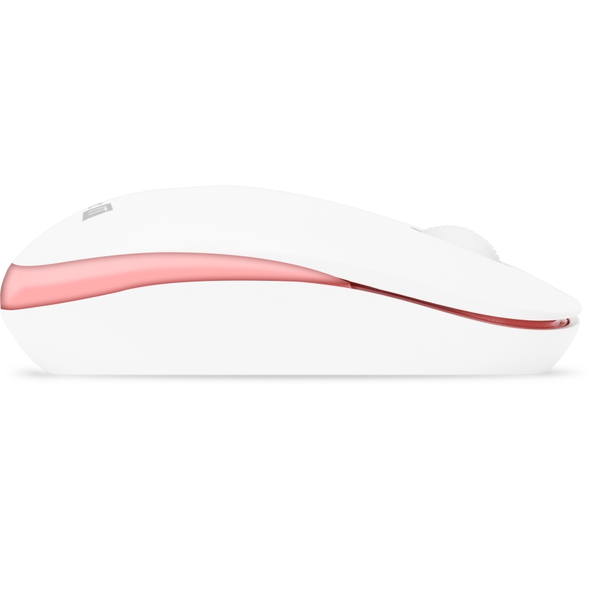 CONNECT IT CKM-7801-CS - Draadloos toetsenbord en muis 1200 DPI met CZ/SK-lokalisatie 1xAAA + 1xAA wit/roze