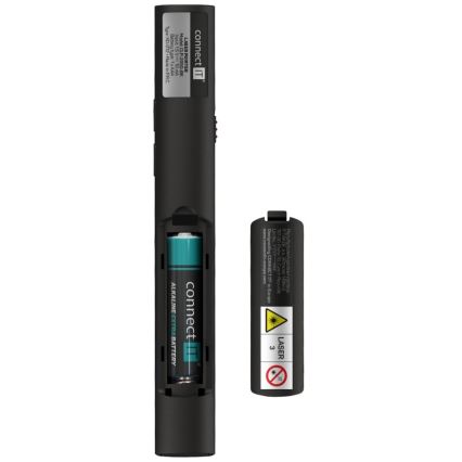 CONNECT IT CLP-2050-BK - Draadloze presentator met laserpointer 1xAAA