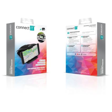 CONNECT IT CMC-5010-BK - Autotelefoonhouder