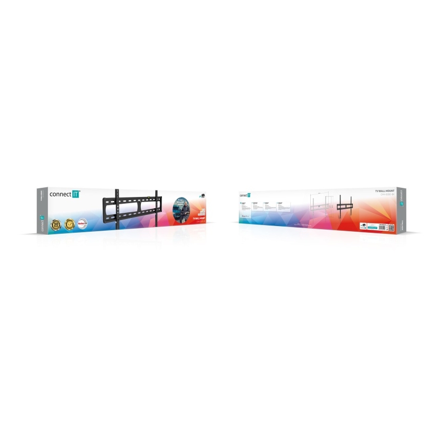 CONNECT IT CMH-6090-BK - Wandhouder voor TV 40-100” zwart