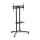 CONNECT IT CMH-9100-BK - Mobiele tv-standaard met plank 37-70” zwart