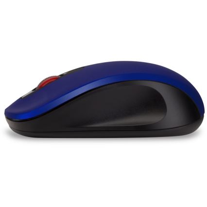 CONNECT IT CMO-2230-BL - Draadloze stille muis MUTE 1200 DPI 1xAA zwart/blauw