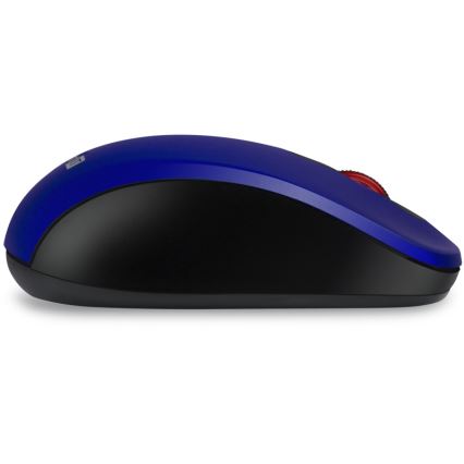 CONNECT IT CMO-2230-BL - Draadloze stille muis MUTE 1200 DPI 1xAA zwart/blauw