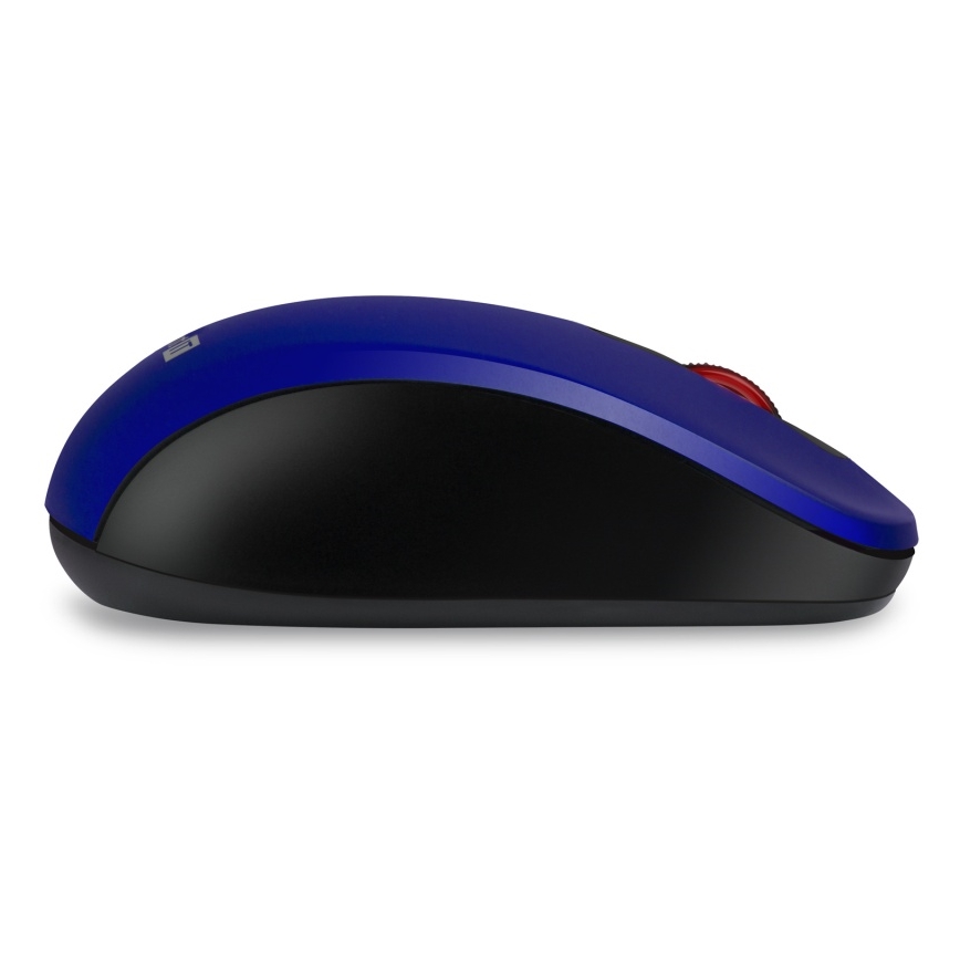 CONNECT IT CMO-2230-BL - Draadloze stille muis MUTE 1200 DPI 1xAA zwart/blauw
