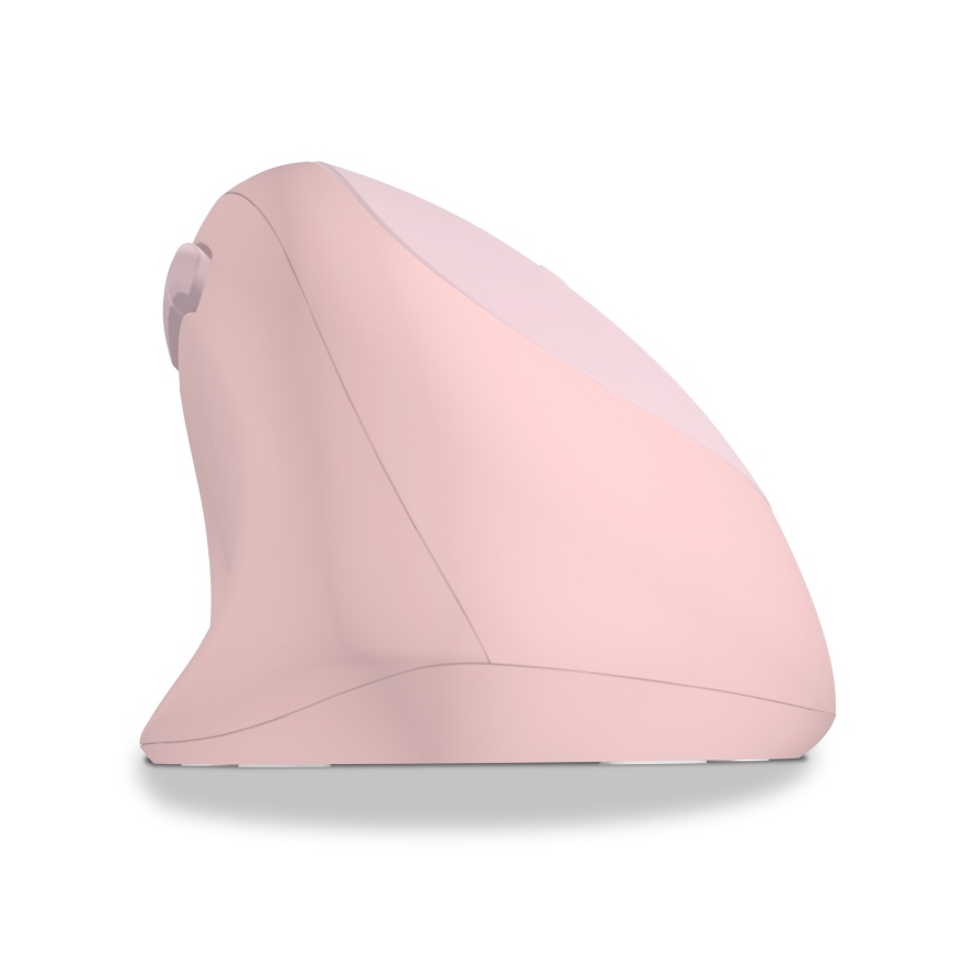 CONNECT IT CMO-2600-PK - Ergonomische draadloze muis 800/1200/1600 DPI 1xAA roze